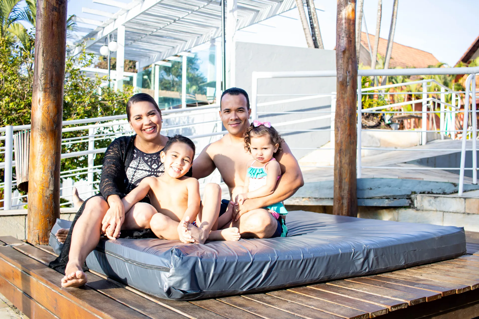 Piscina climatizada do Hotel Gran Minas