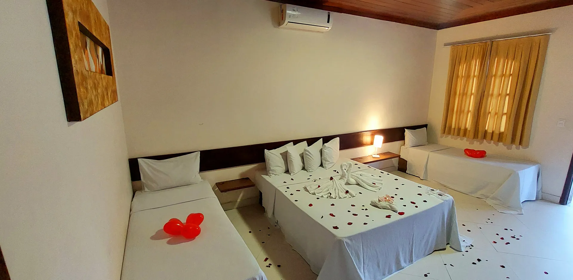 Chalé com varanda do Hotel Gran Minas